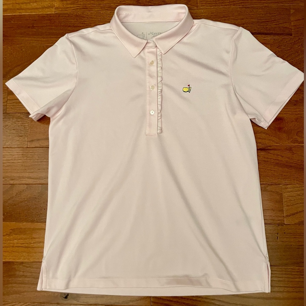 Masters Light Pink Polo Tory Burch Sport
